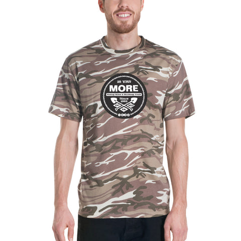 Short-sleeved camouflage t-shirt